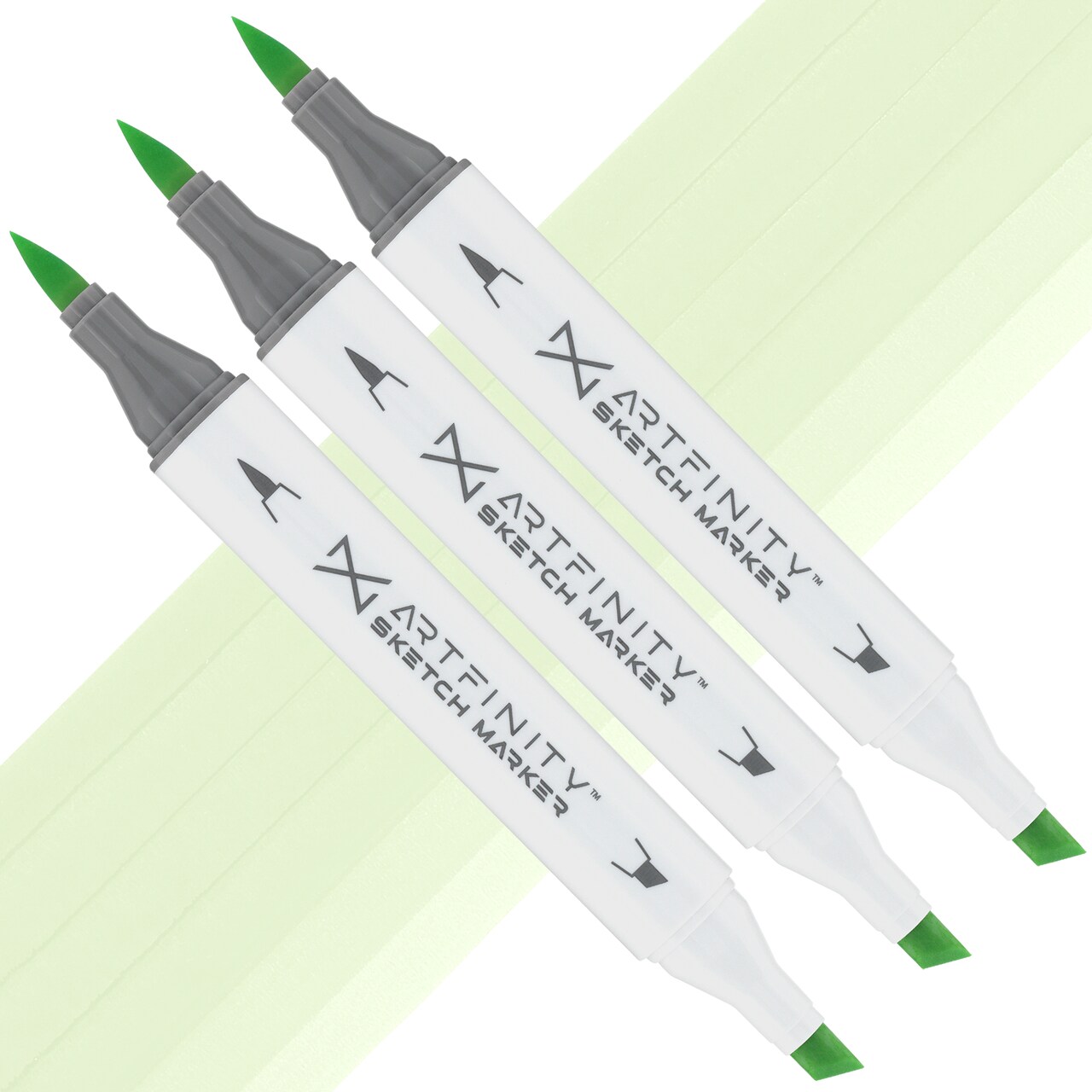 Artfinity Sketch Marker Sets - Set of 3 - Venom G5-1, Vibrant, Professional, Dye-Based Alcohol Markers for Artists, Drawing, Travel, & More